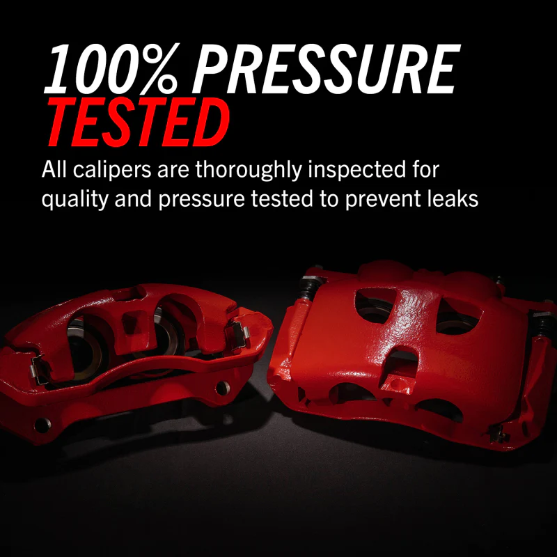 Power Stop 10-15 Chevrolet Camaro Front Red Calipers w/o Brackets - Pair - Image 4