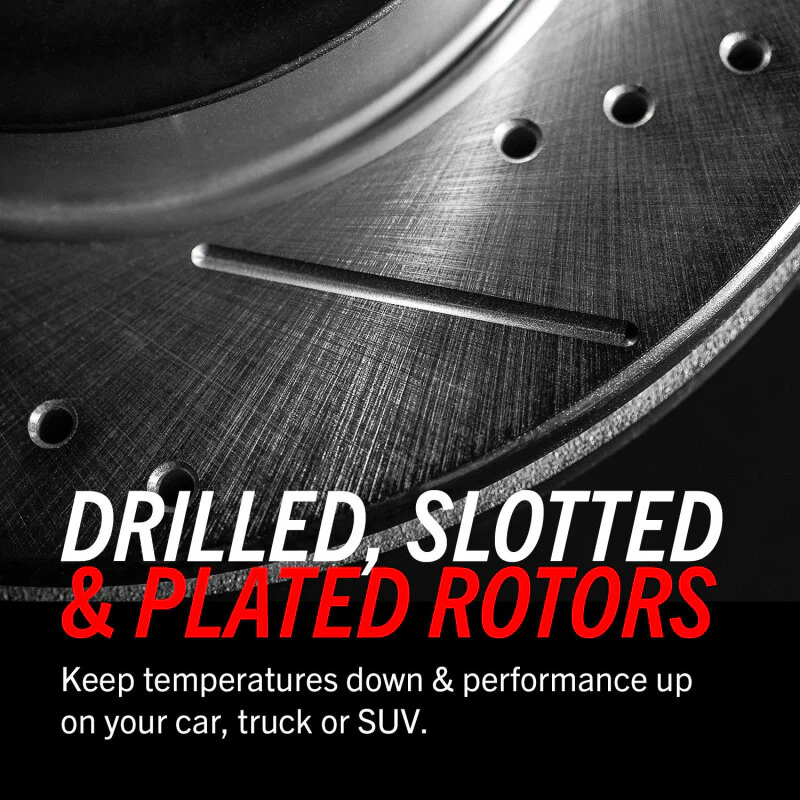 Power Stop 67-72 Dodge Dart Front Evolution Drilled & Slotted Rotors - Pair - Image 3